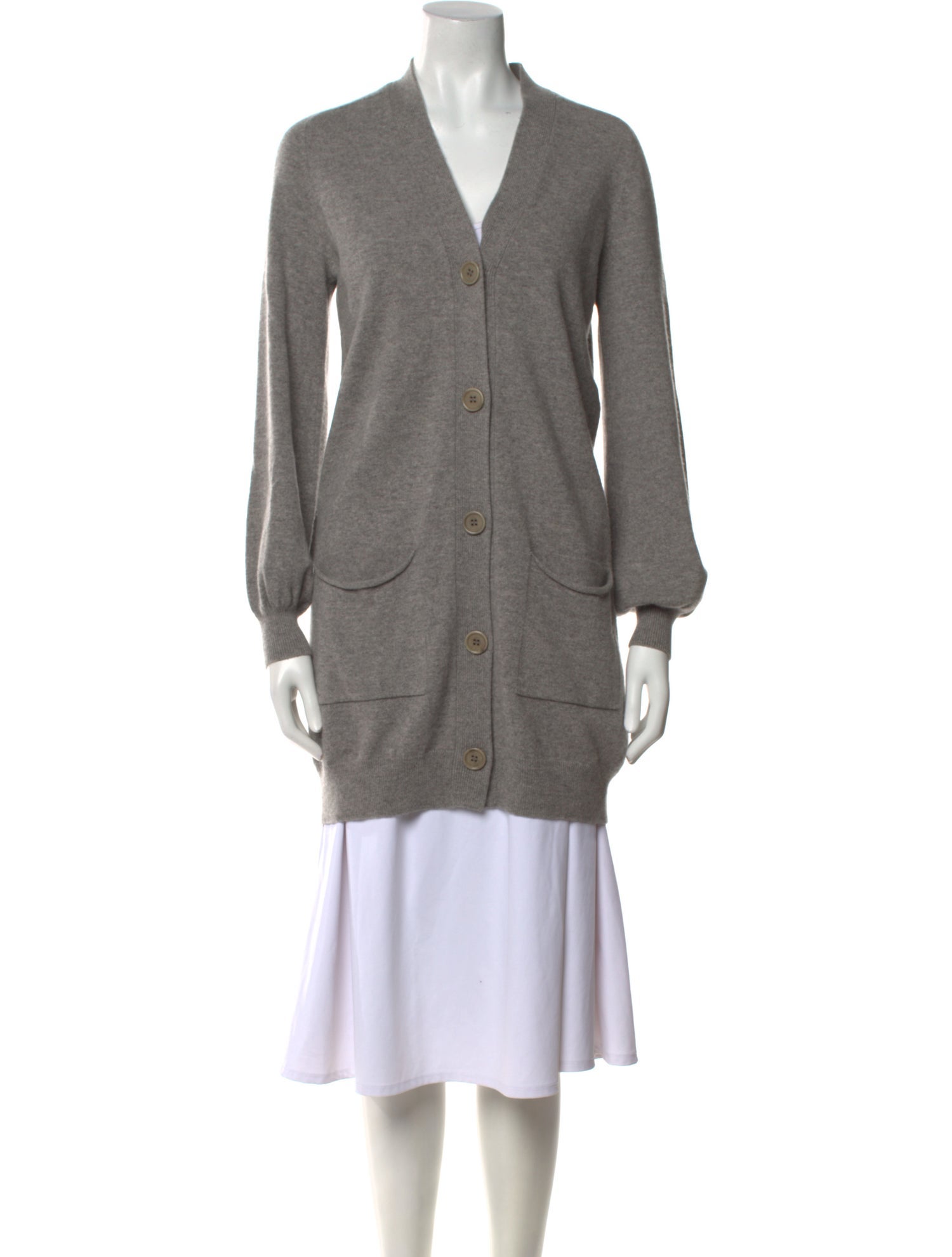 Neiman Marcus Cashmere V-Neck Sweater