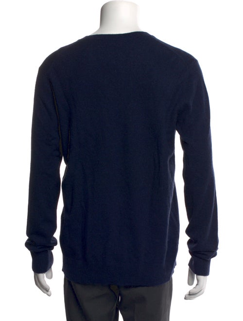 Neiman Marcus Cashmere V-Neck Pullover