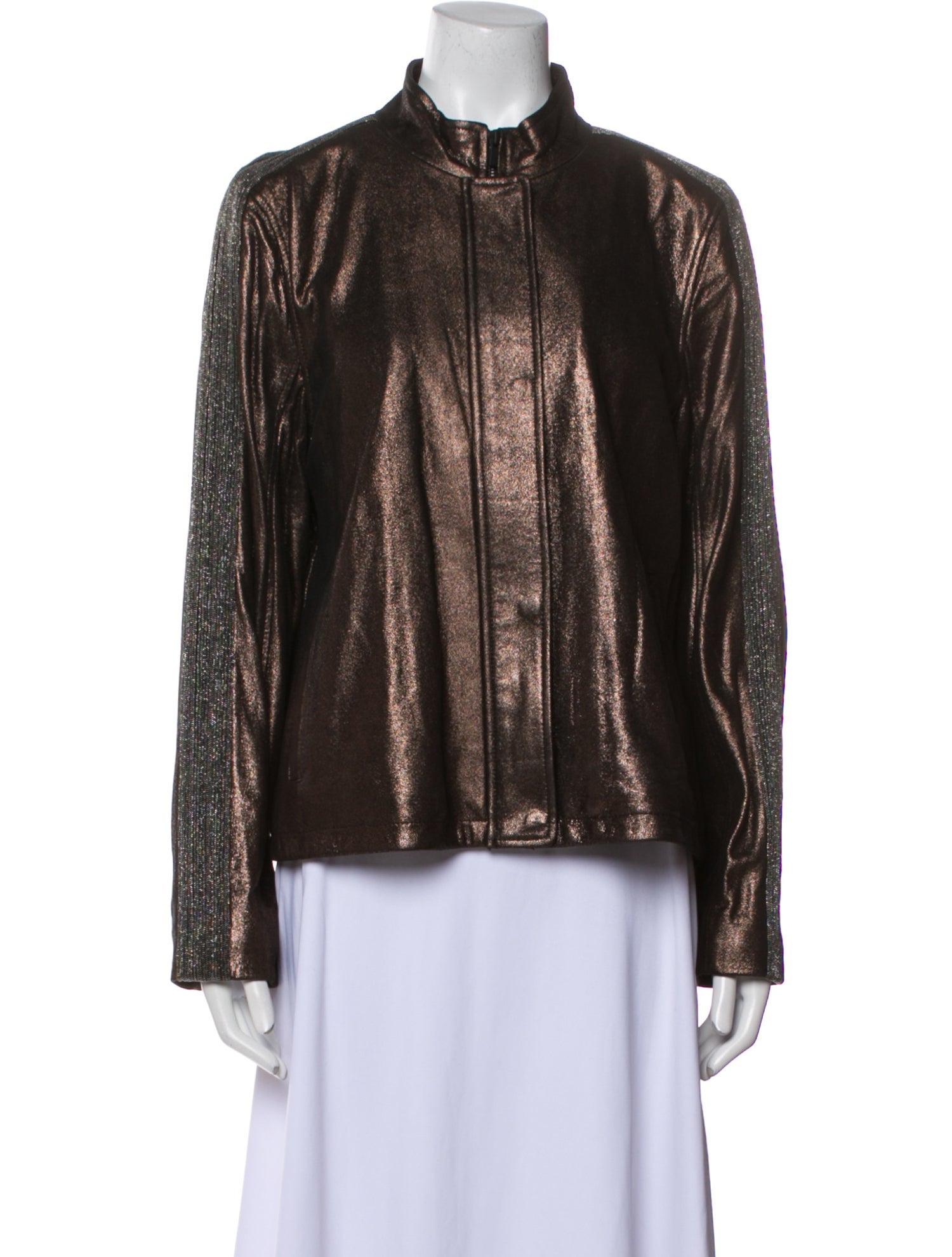 Neiman Marcus Leather Evening Jacket w/ Tags