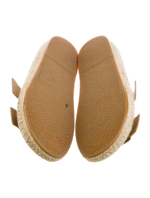 Neiman Marcus Leather Espadrilles