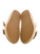 Neiman Marcus Leather Espadrilles