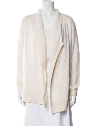 Neiman Marcus Cashmere Striped Sweater