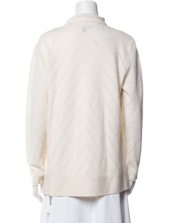 Neiman Marcus Cashmere Striped Sweater