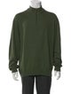 Neiman Marcus Cashmere Mock Neck Polo Sweater