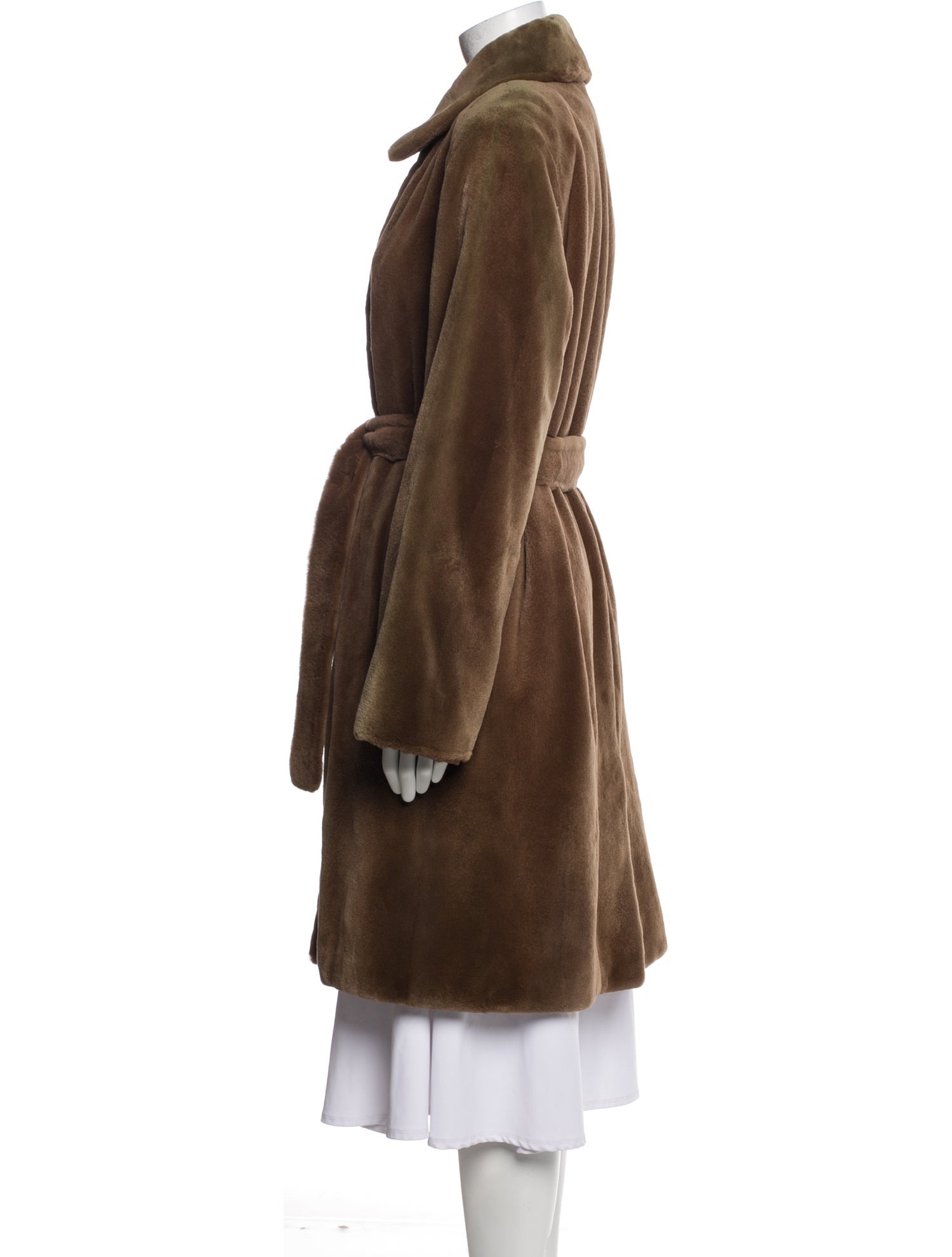 Neiman Marcus Shearling Fur Coat