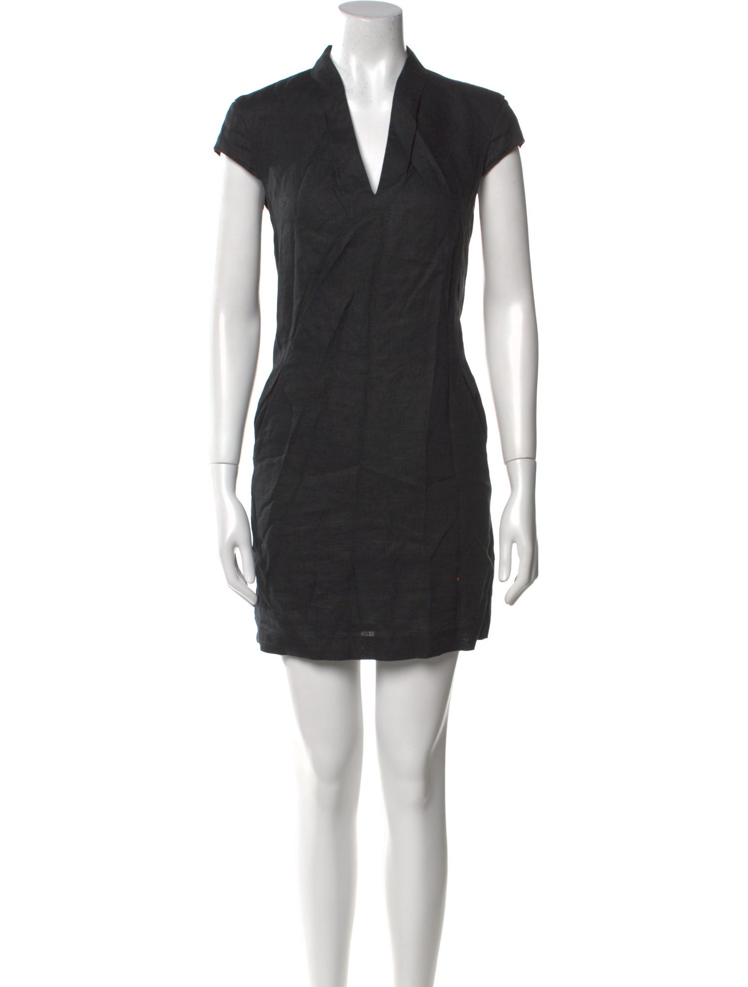 Neiman Marcus Linen Mini Dress