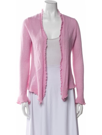 Neiman Marcus Cashmere Open Front Sweater