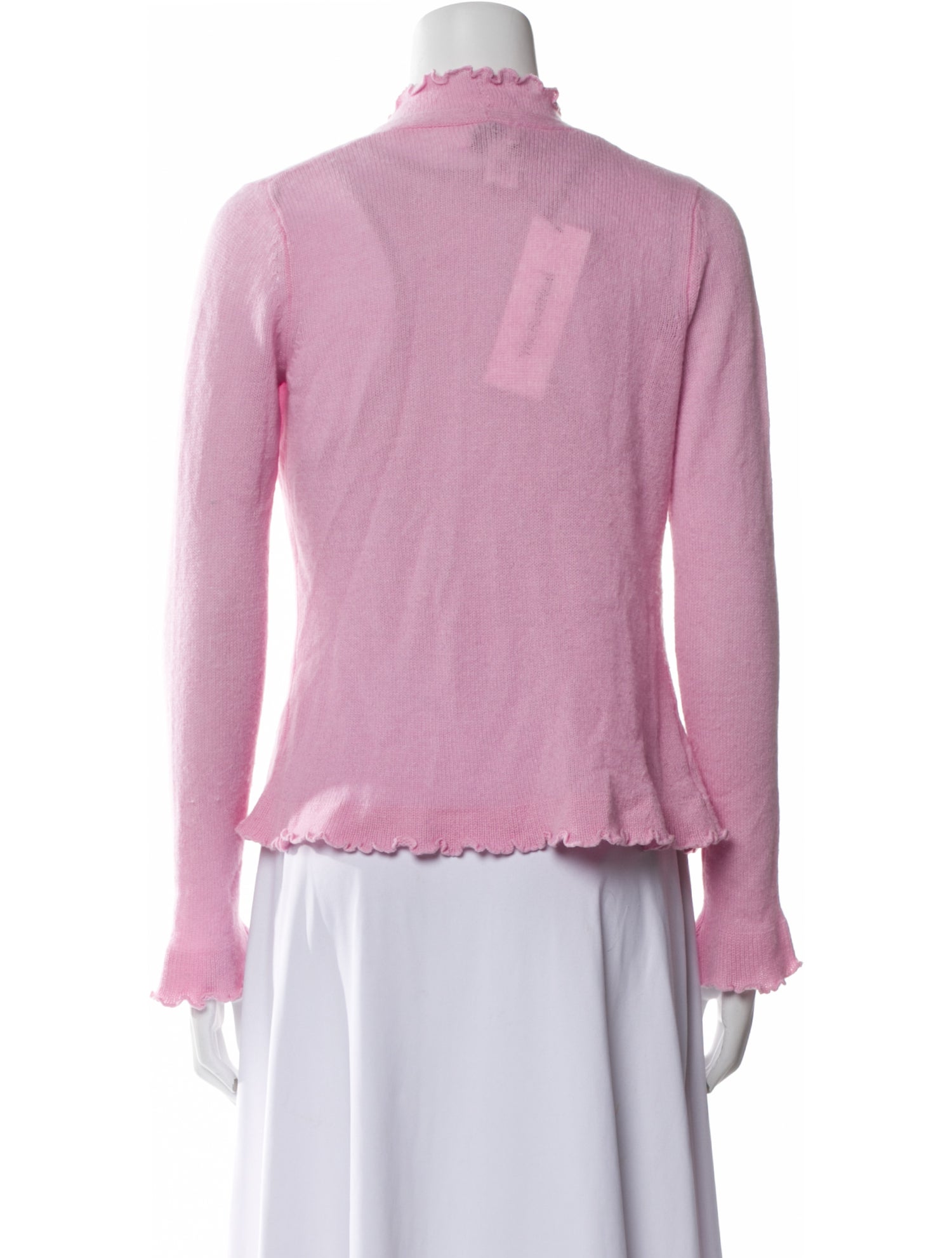 Neiman Marcus Cashmere Open Front Sweater