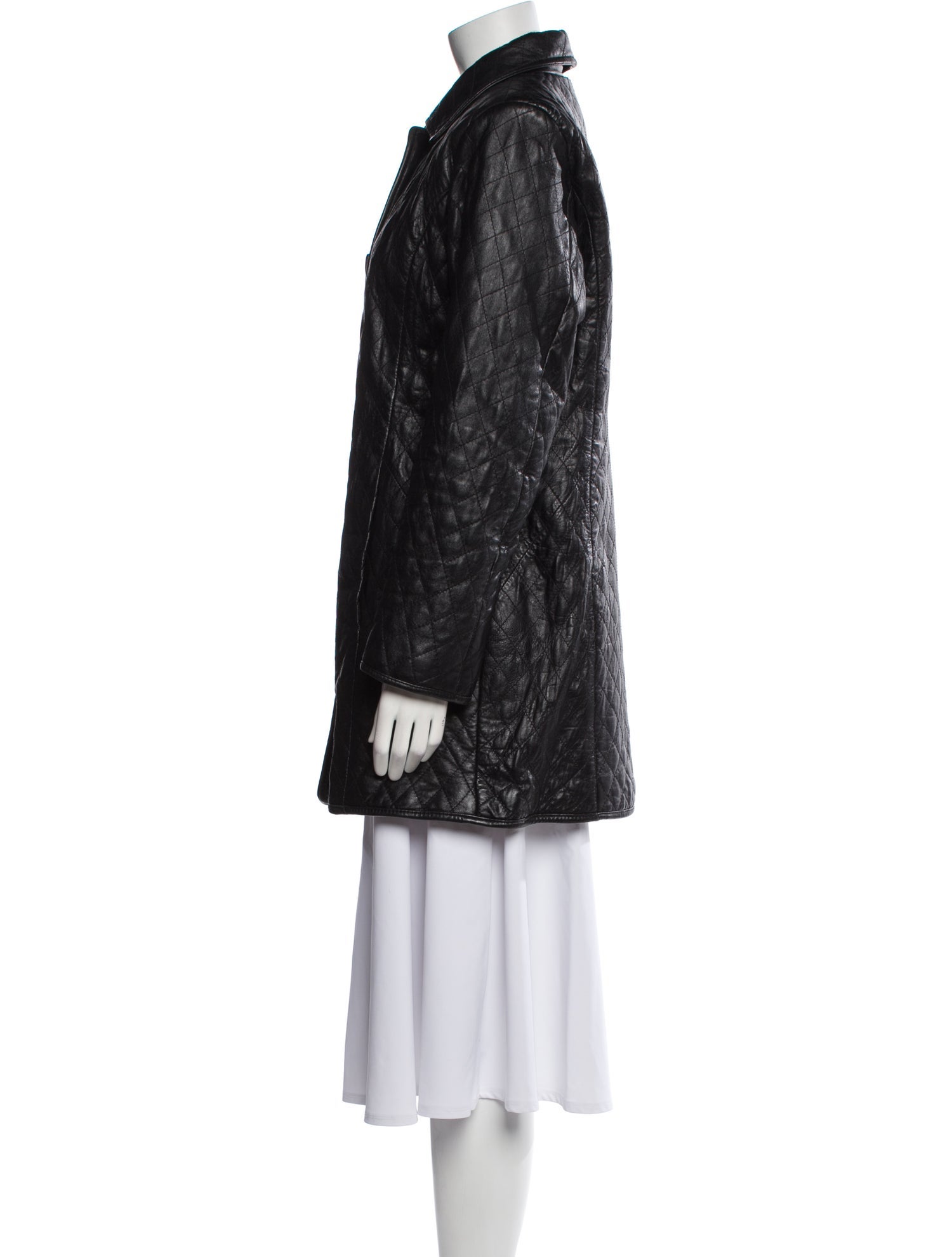 Neiman Marcus Leather Coat