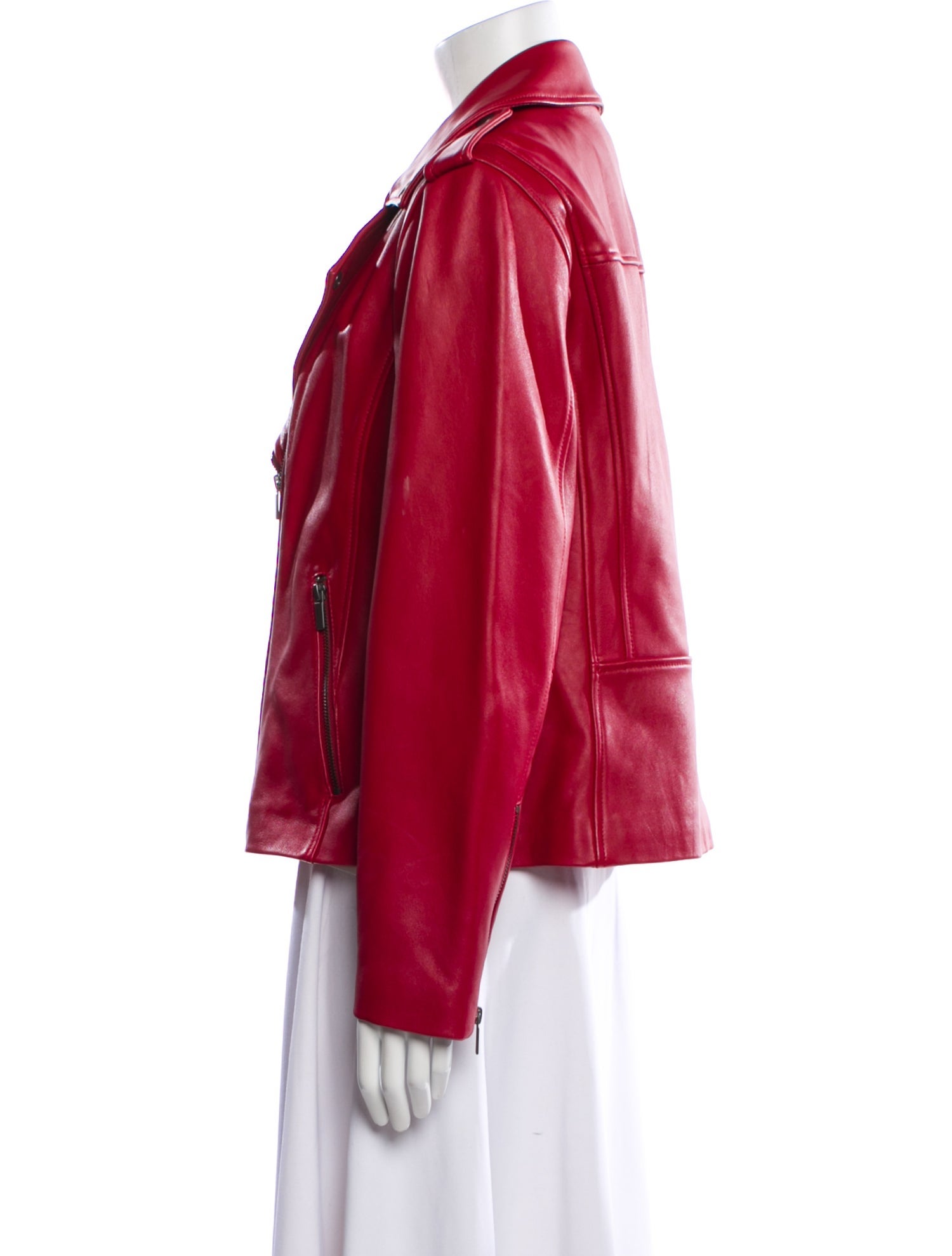 Neiman Marcus Leather Biker Jacket