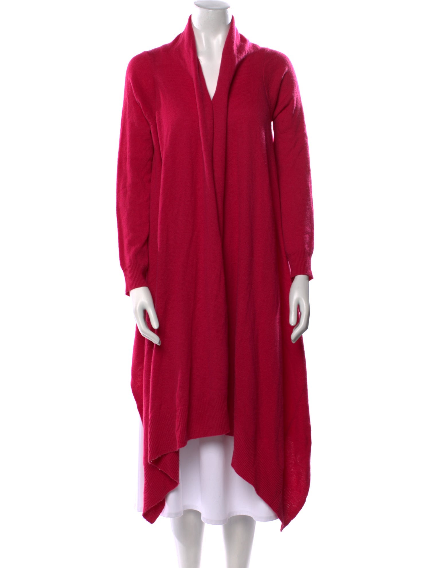 Neiman Marcus Cashmere Open Front Sweater