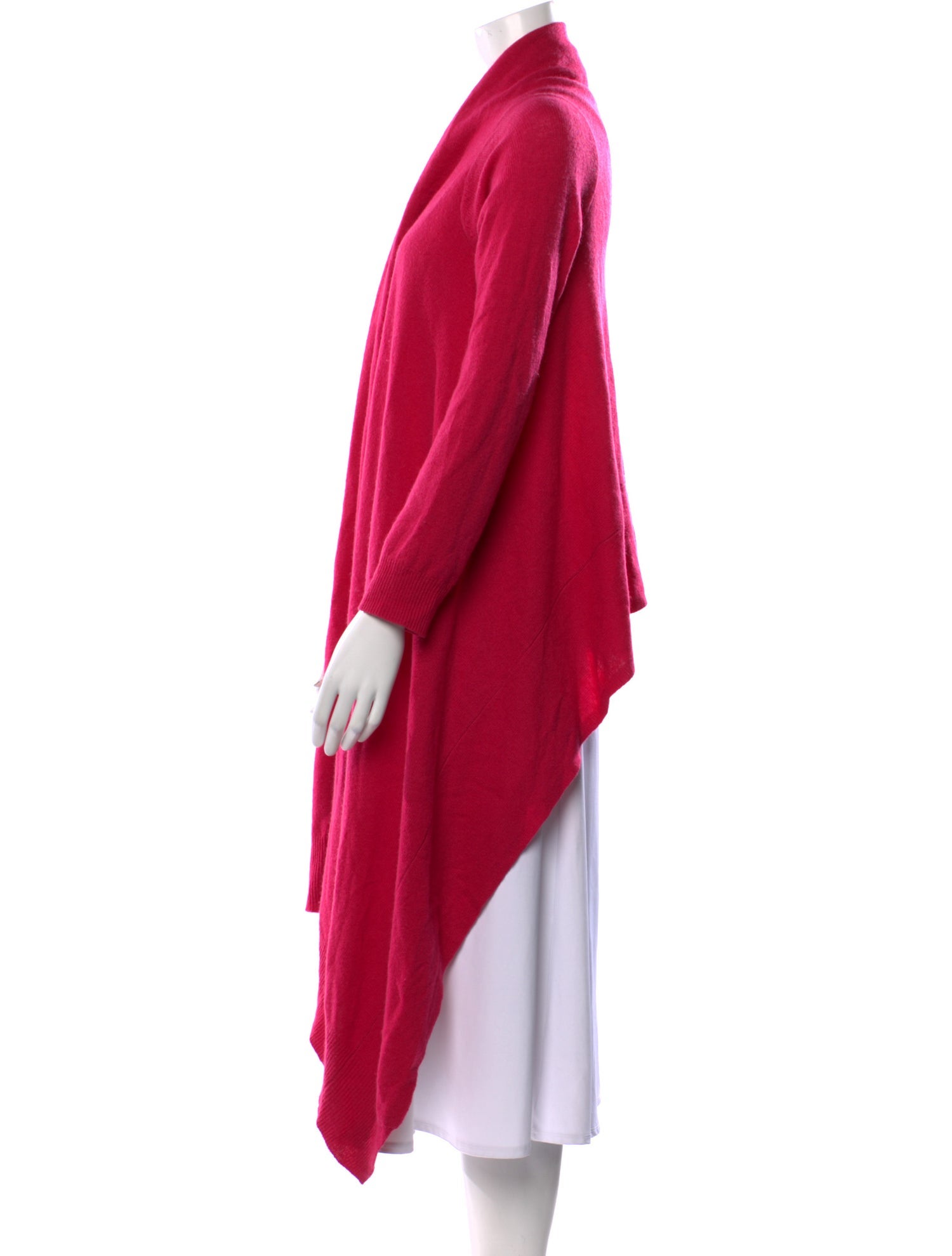 Neiman Marcus Cashmere Open Front Sweater