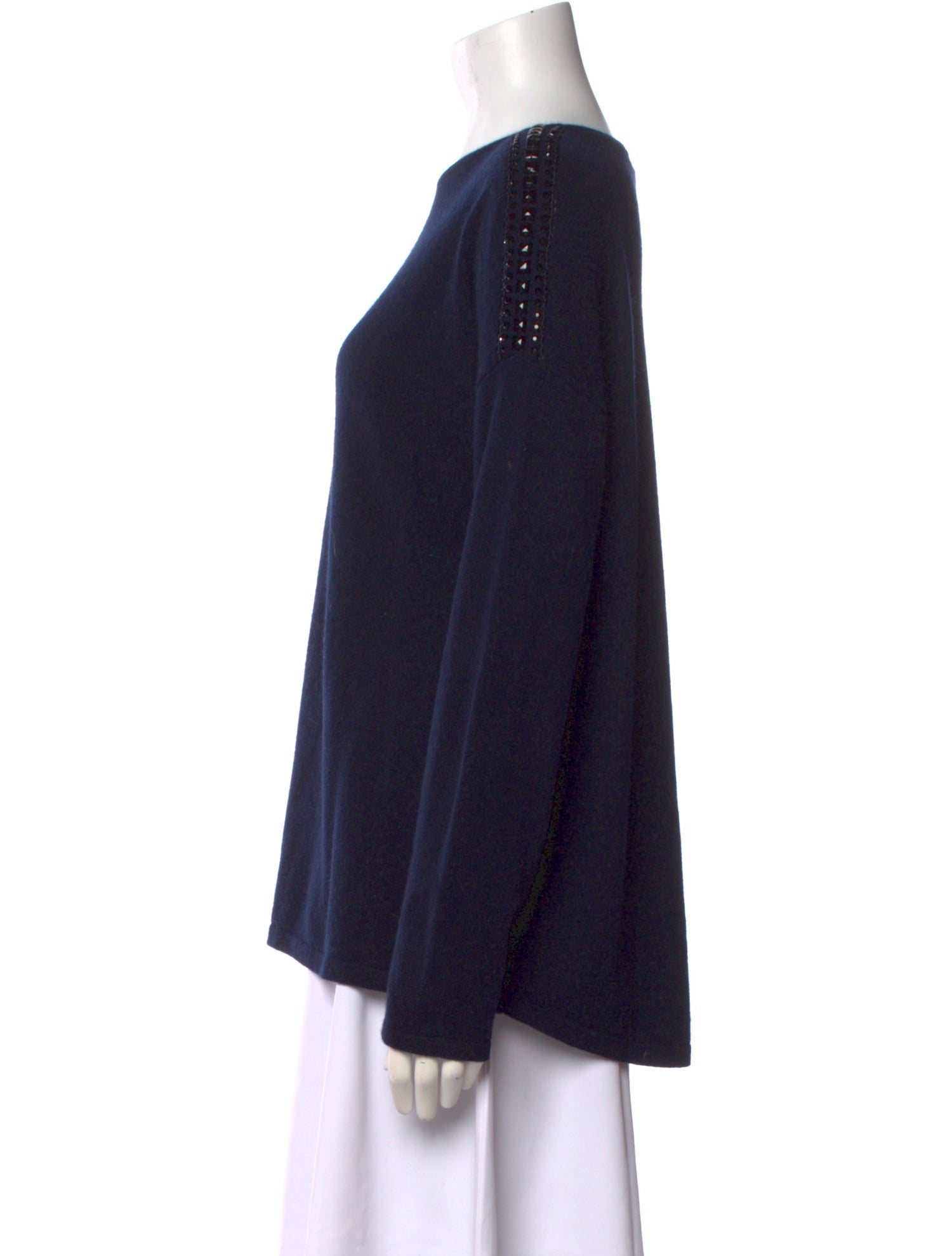 Neiman Marcus Cashmere Scoop Neck Sweater