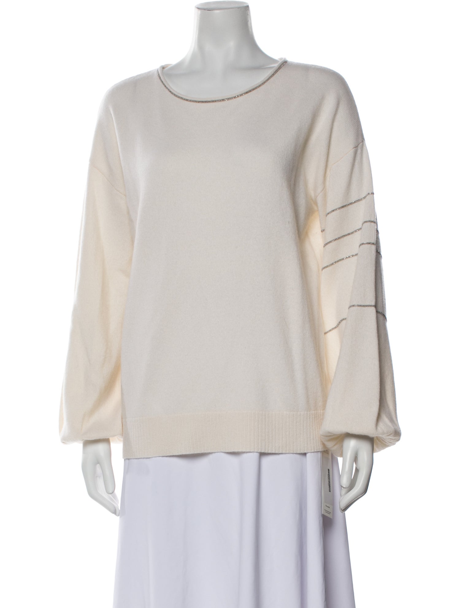 Neiman Marcus Cashmere Scoop Neck Sweater