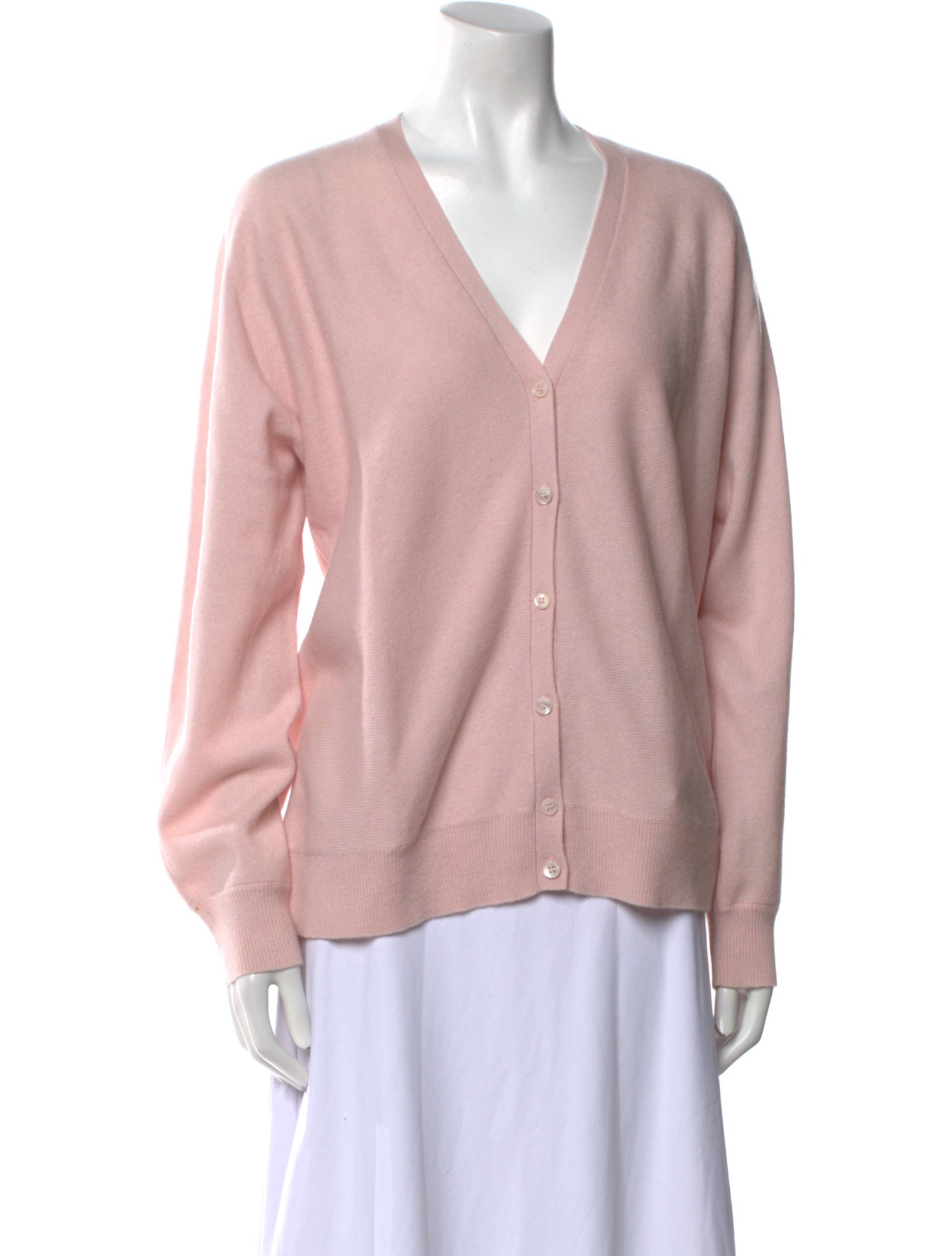 Neiman Marcus Cashmere V-Neck Sweater