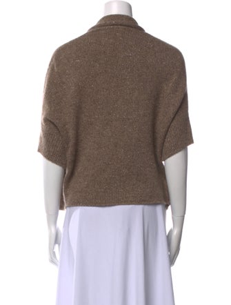 Neiman Marcus Cashmere Open Front Sweater