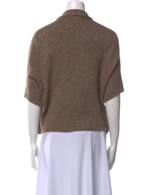 Neiman Marcus Cashmere Open Front Sweater