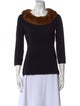 Neiman Marcus Cashmere Scoop Neck Sweater