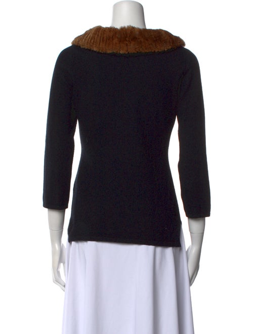 Neiman Marcus Cashmere Scoop Neck Sweater