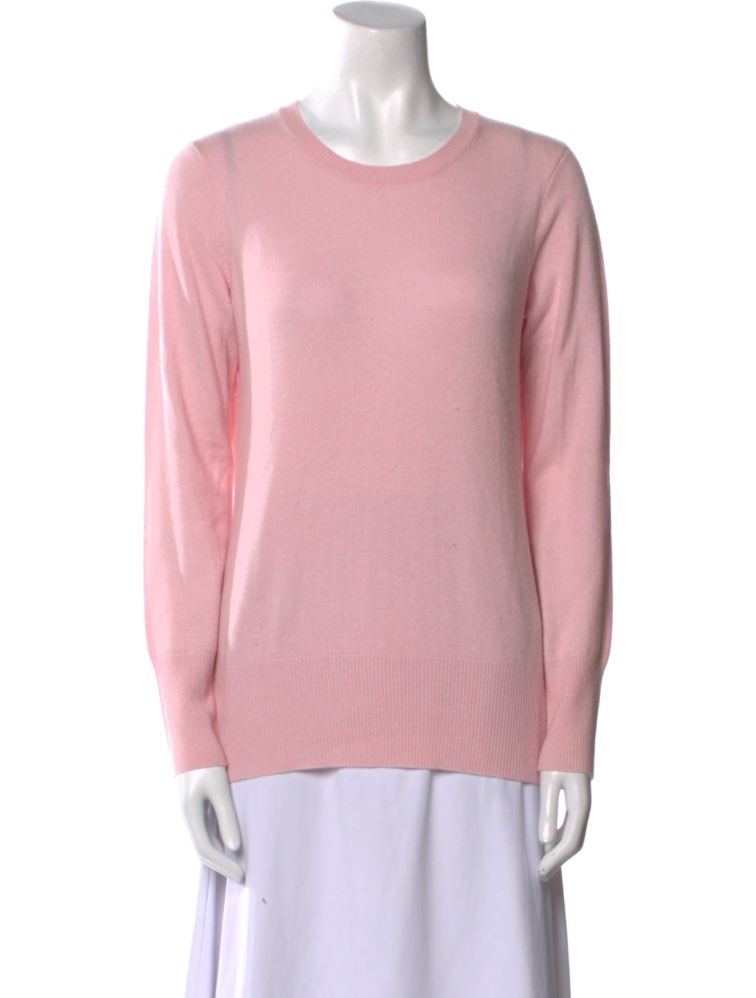 Neiman Marcus Cashmere Crew Neck Sweatshirt