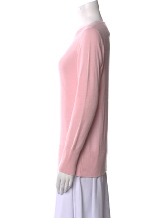 Neiman Marcus Cashmere Crew Neck Sweatshirt