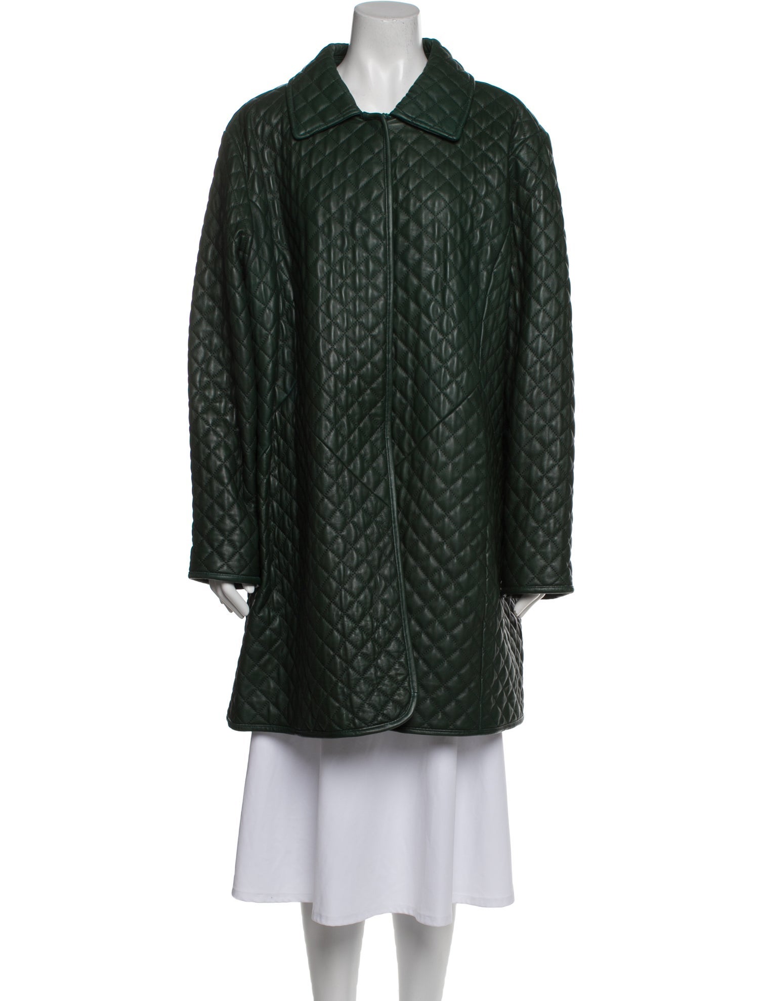 Neiman Marcus Leather Coat