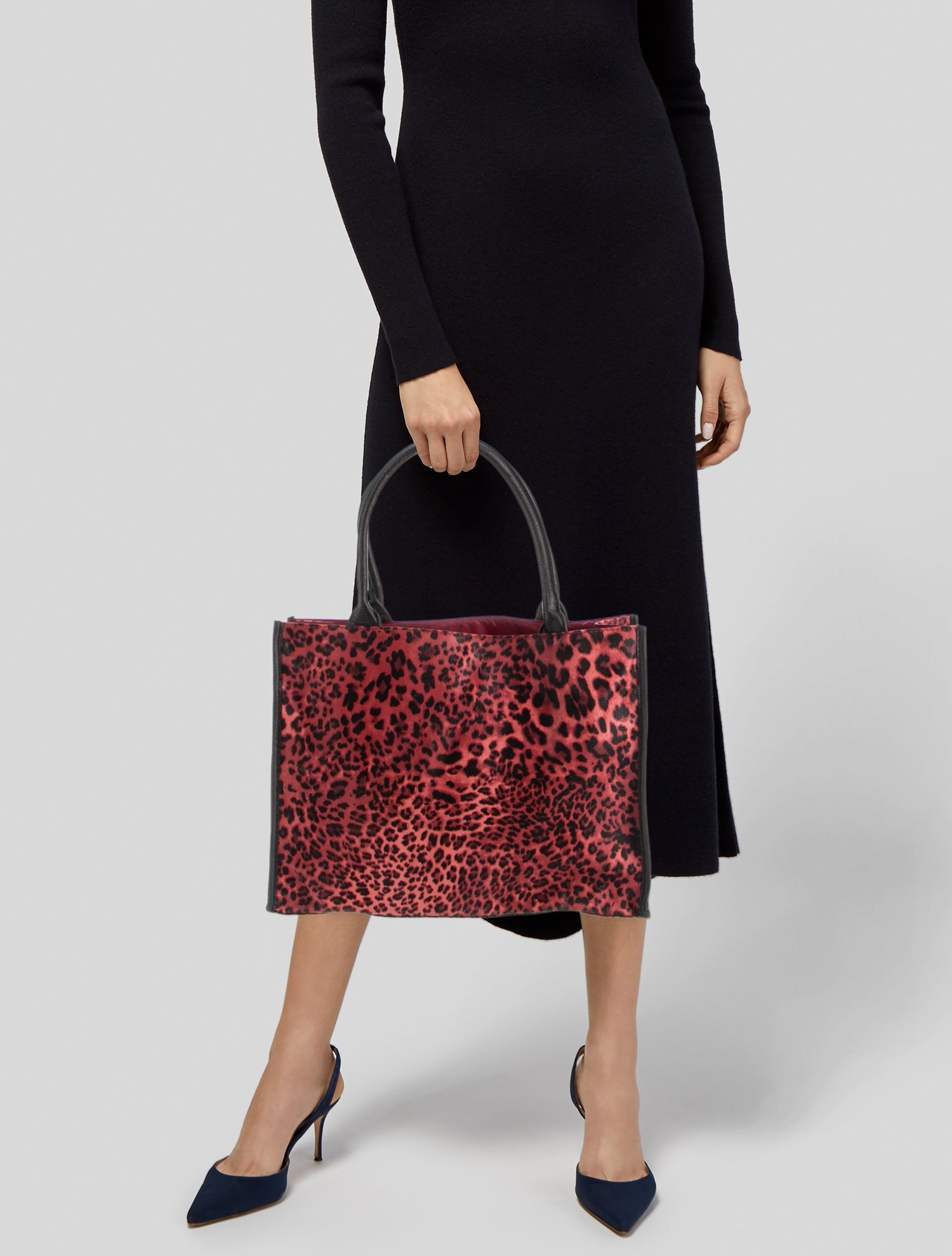 Neiman Marcus Leather Tote