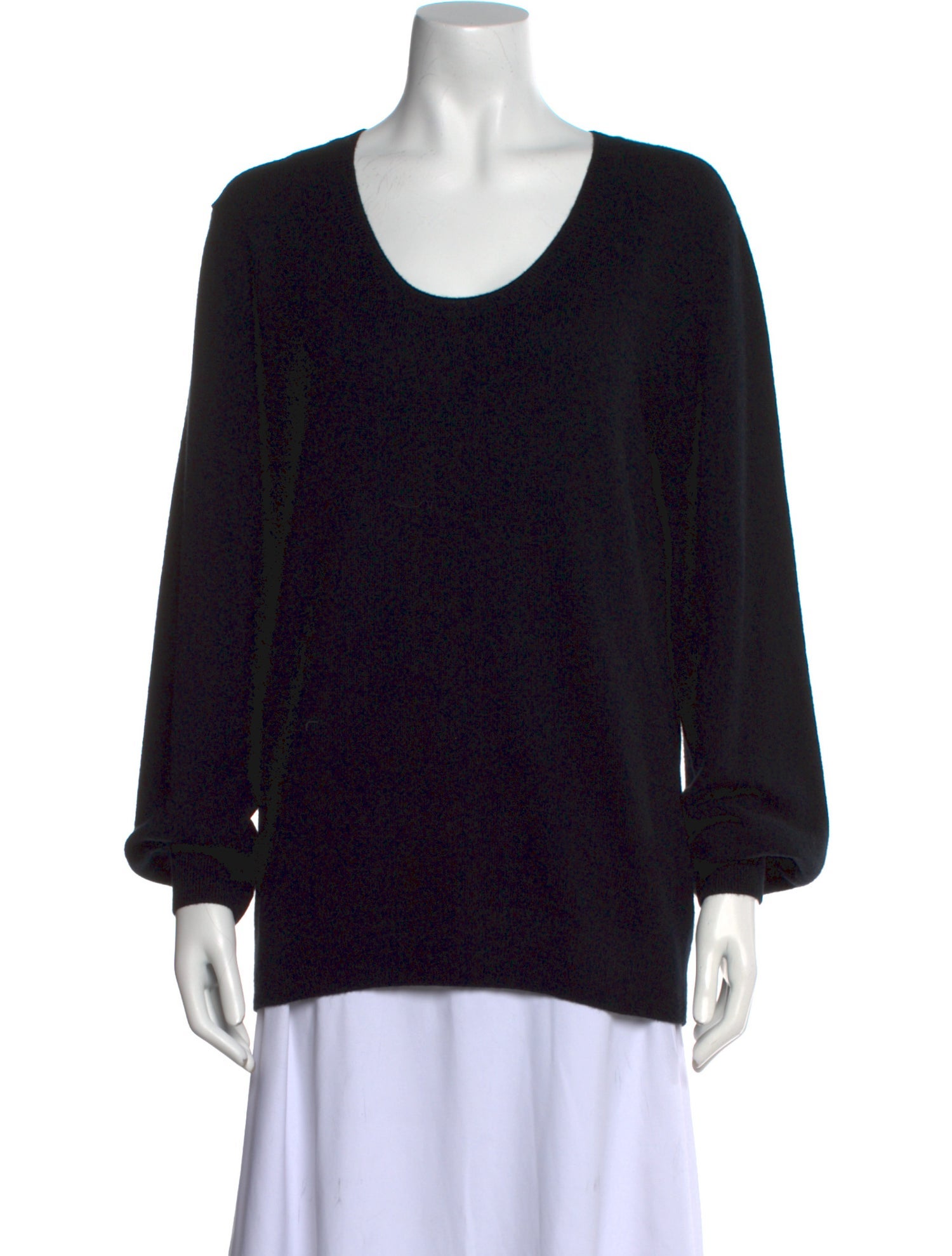 Neiman Marcus Cashmere Scoop Neck Sweater