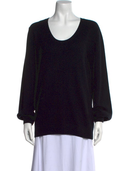 Neiman Marcus Cashmere Scoop Neck Sweater