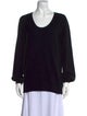Neiman Marcus Cashmere Scoop Neck Sweater