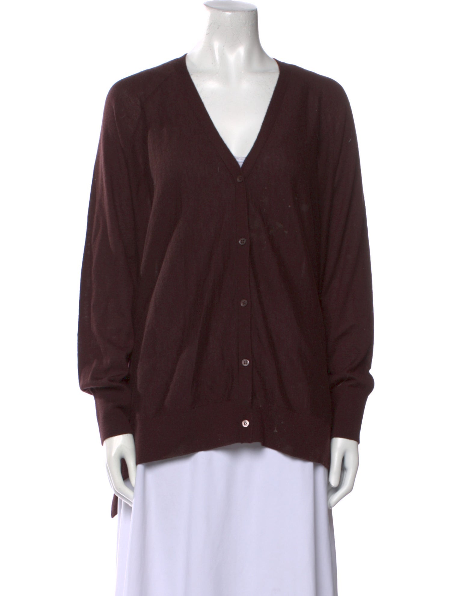 Neiman Marcus Cashmere V-Neck Sweater