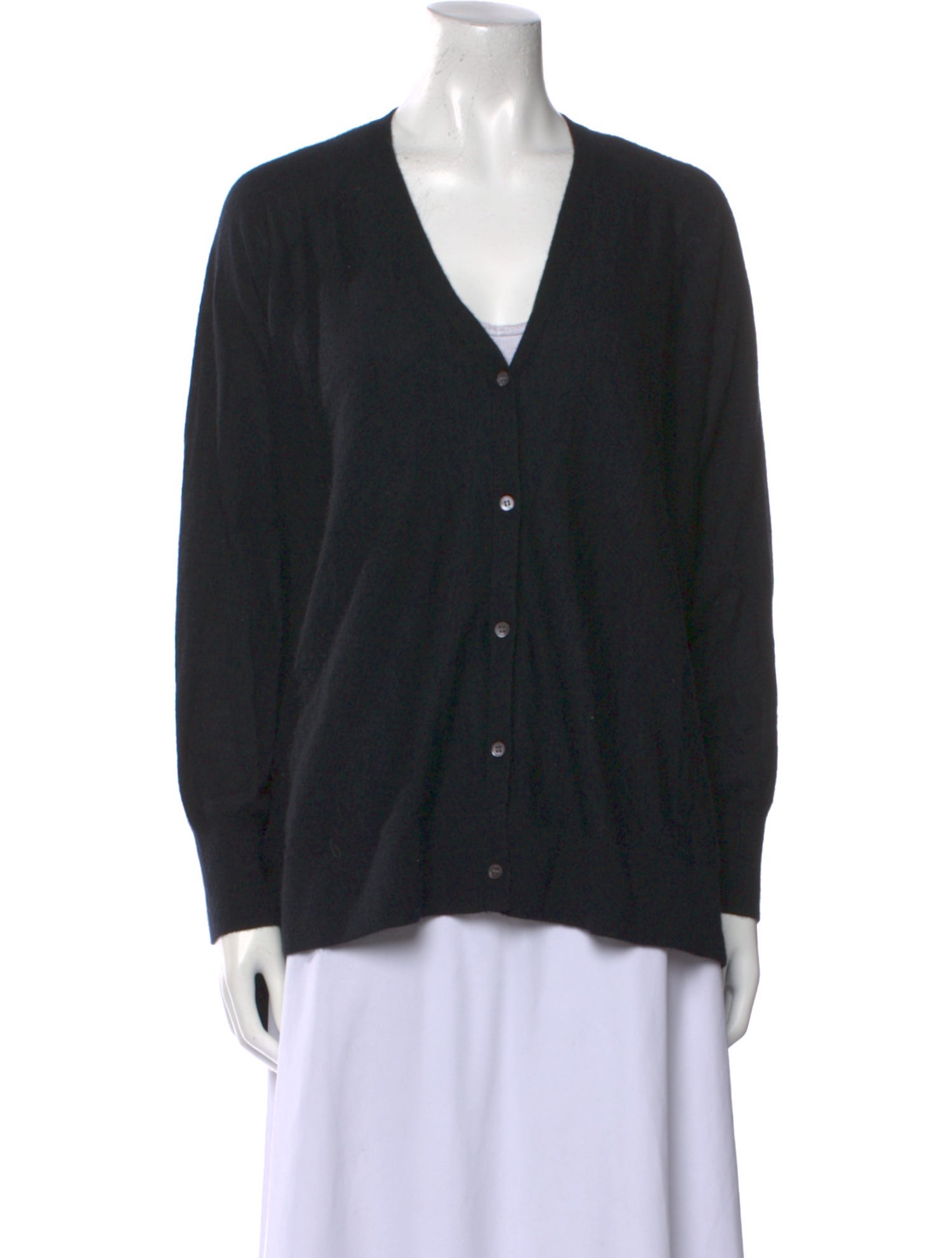 Neiman Marcus Cashmere V-Neck Sweater