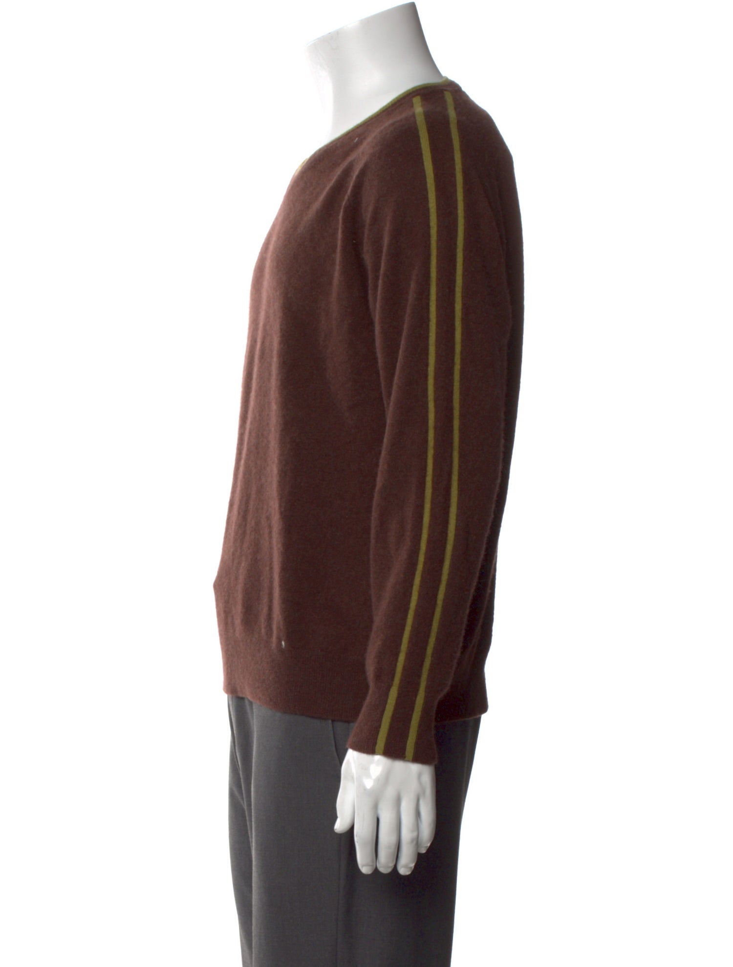 Neiman Marcus Cashmere V-Neck Pullover