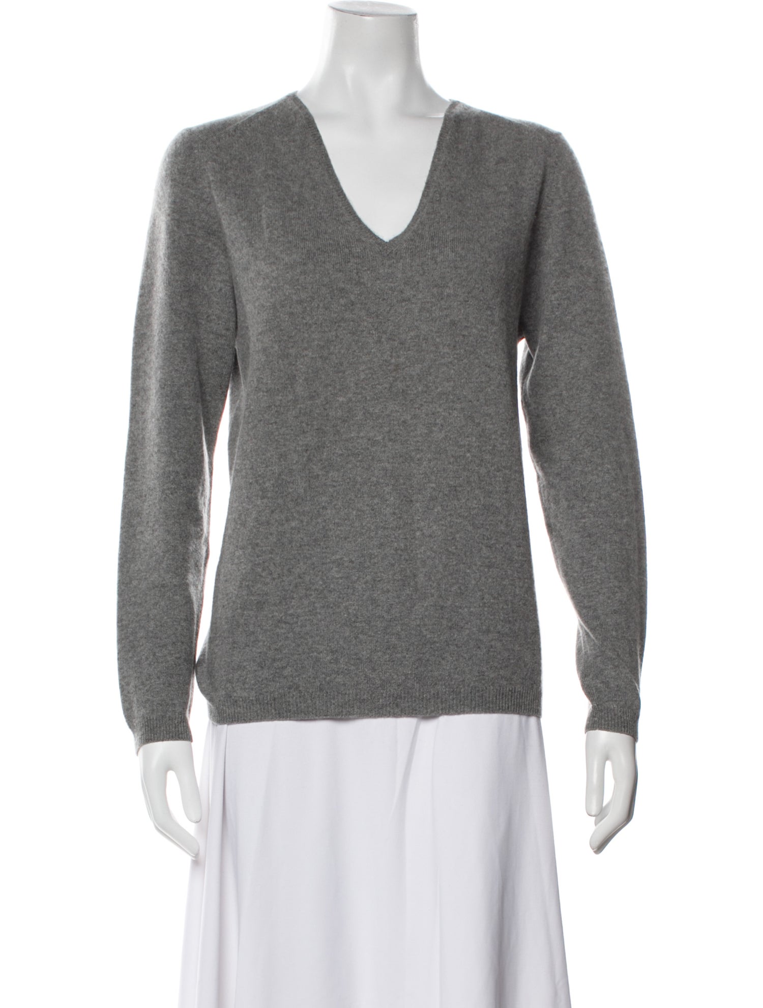 Neiman Marcus Cashmere V-Neck Sweater
