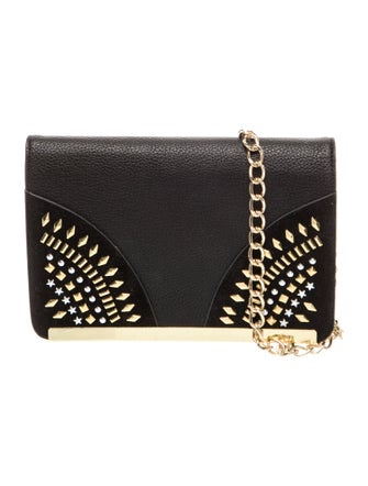 Neiman Marcus Leather Shoulder Bag