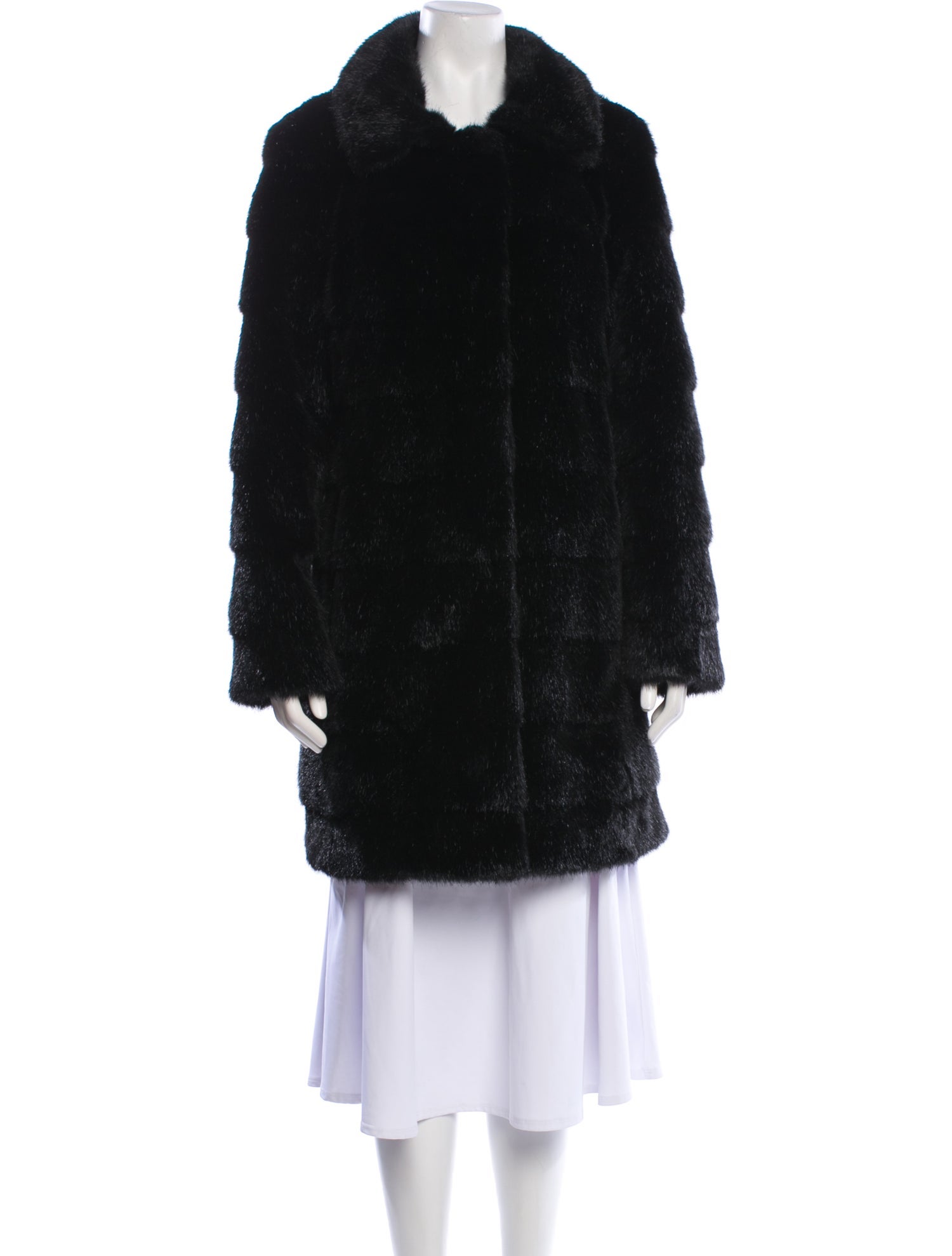 Neiman Marcus Faux Fur Coat