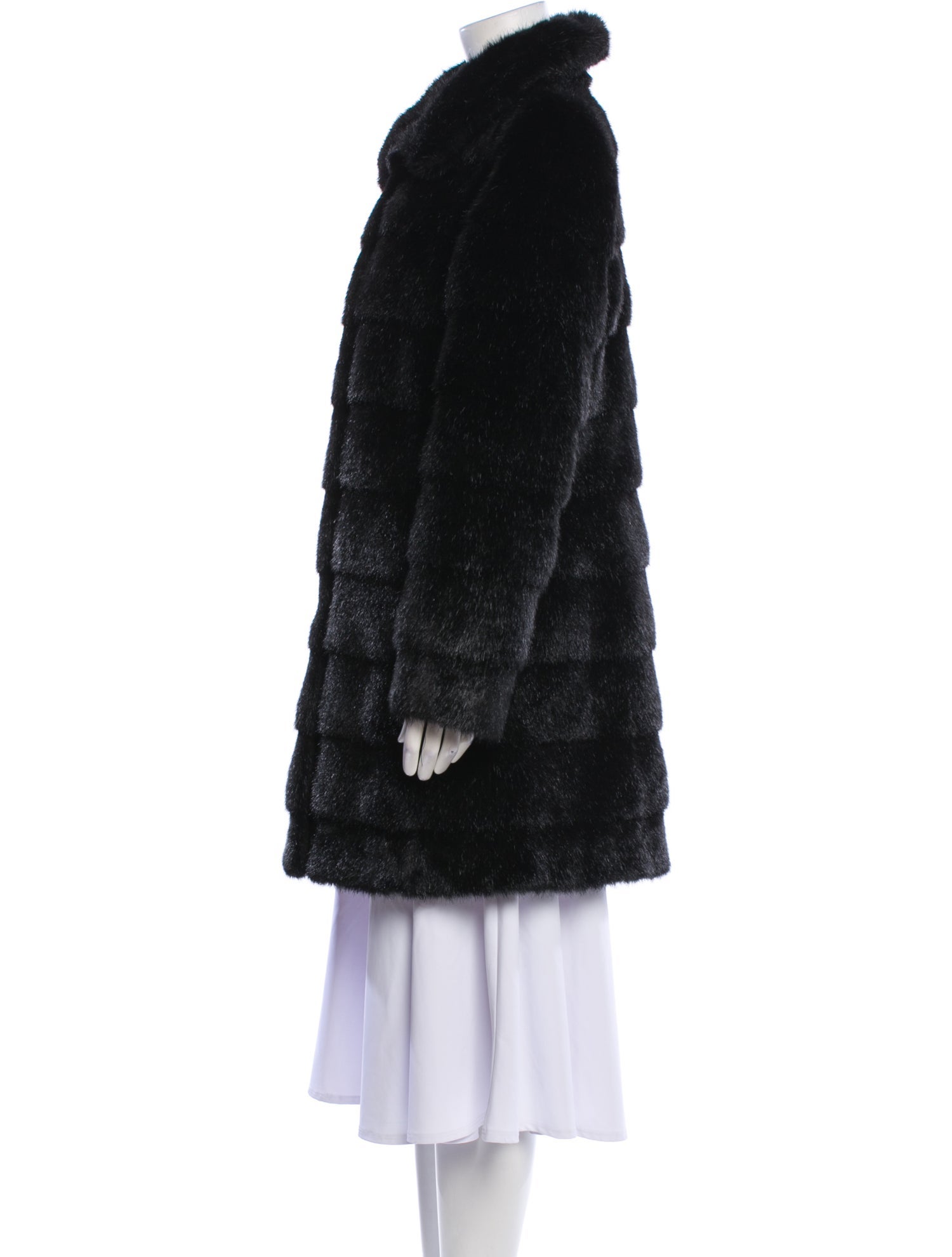Neiman Marcus Faux Fur Coat