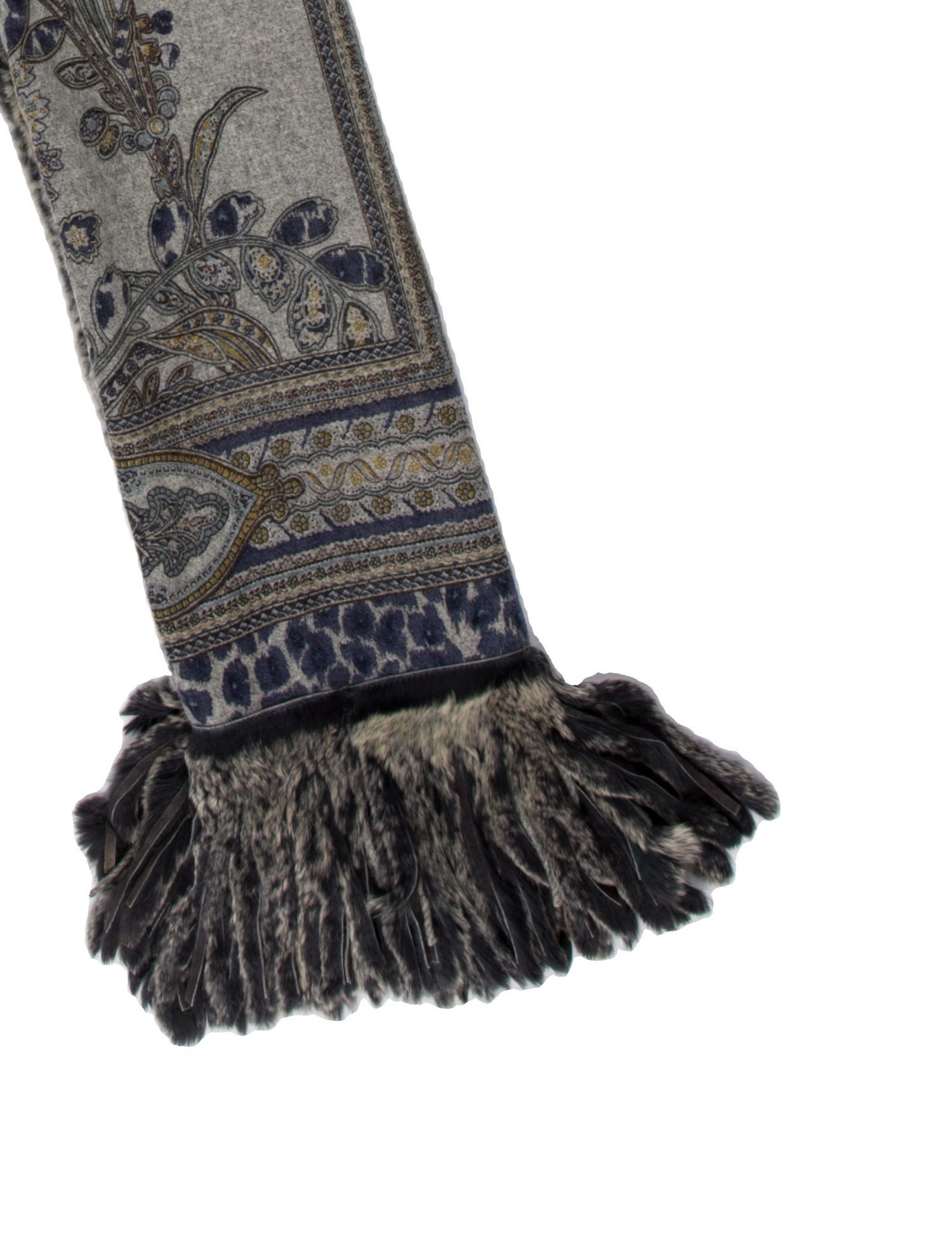 Neiman Marcus Cashmere Printed Scarf w/ Tags