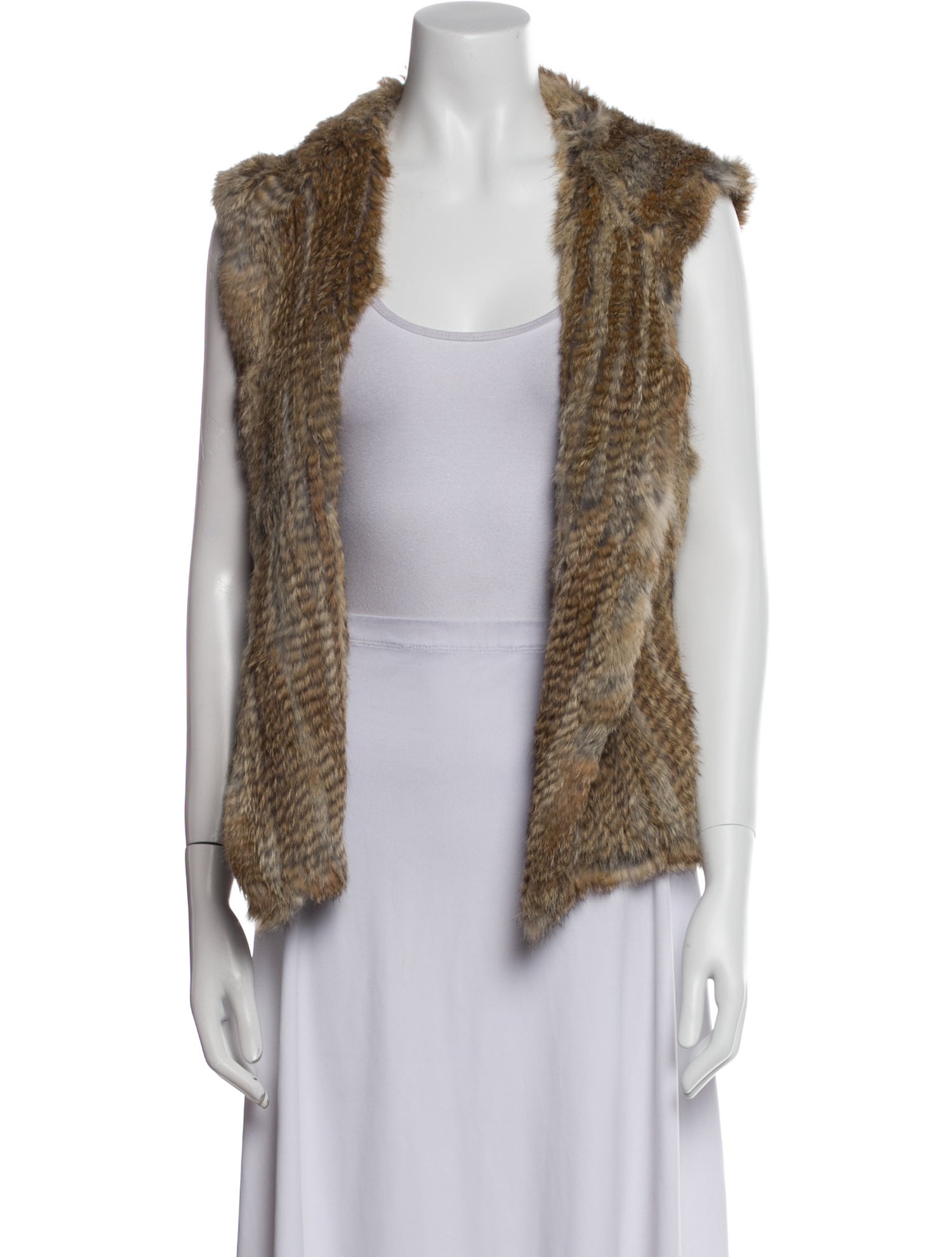 Neiman Marcus Fur Printed Fur Jacket