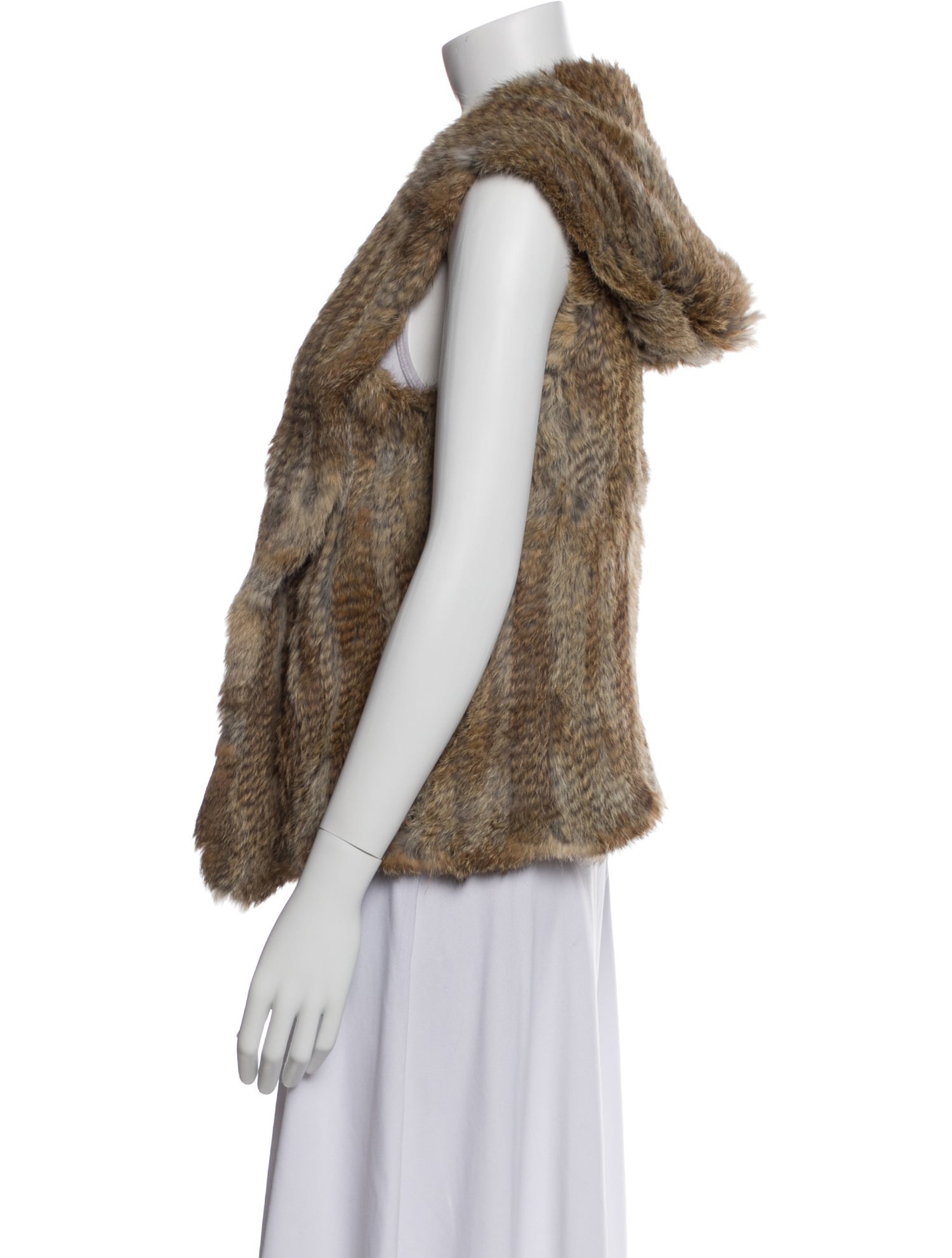 Neiman Marcus Fur Printed Fur Jacket
