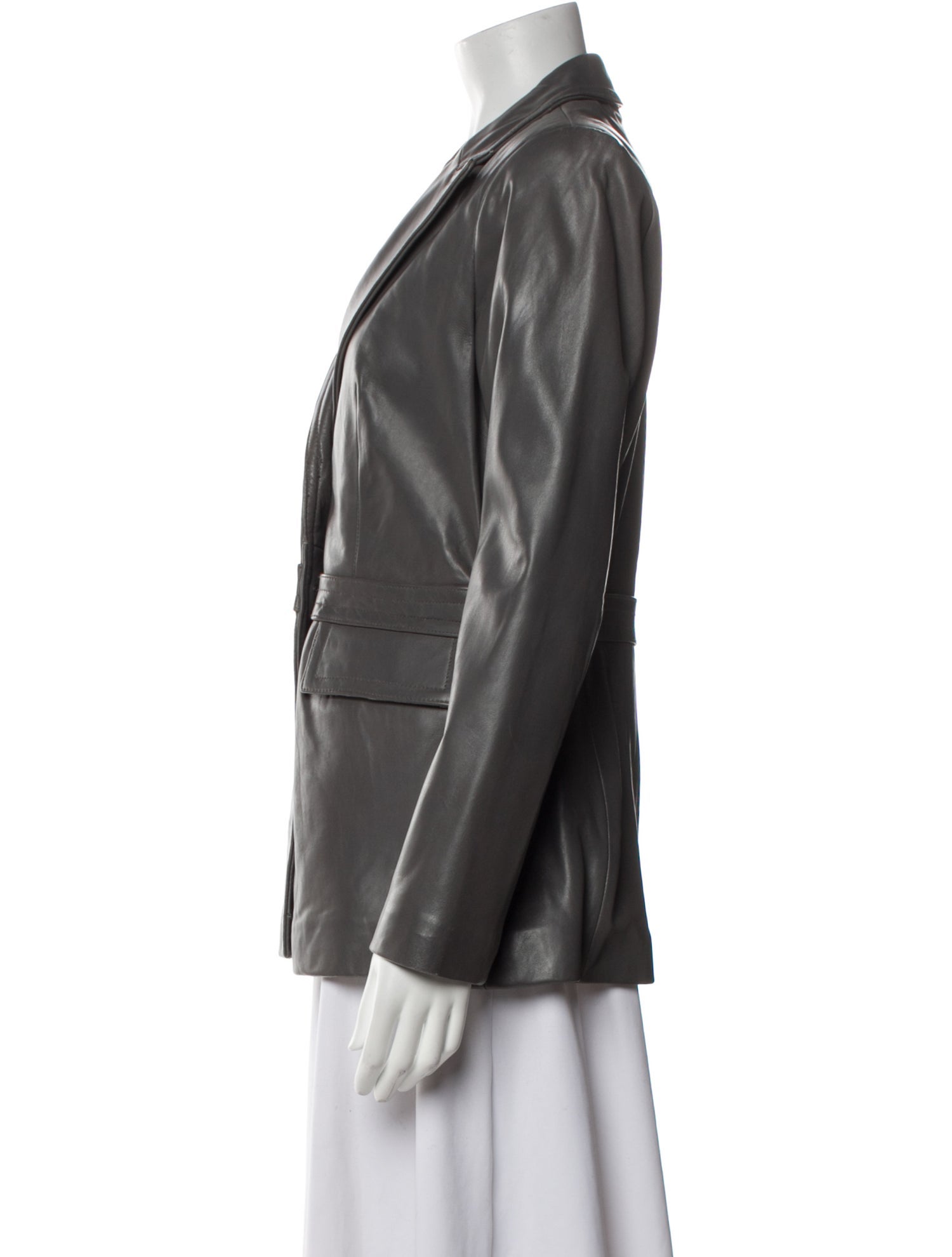 Neiman Marcus Leather Blazer