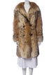 Neiman Marcus Animal Print Faux Fur Coat