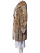 Neiman Marcus Animal Print Faux Fur Coat