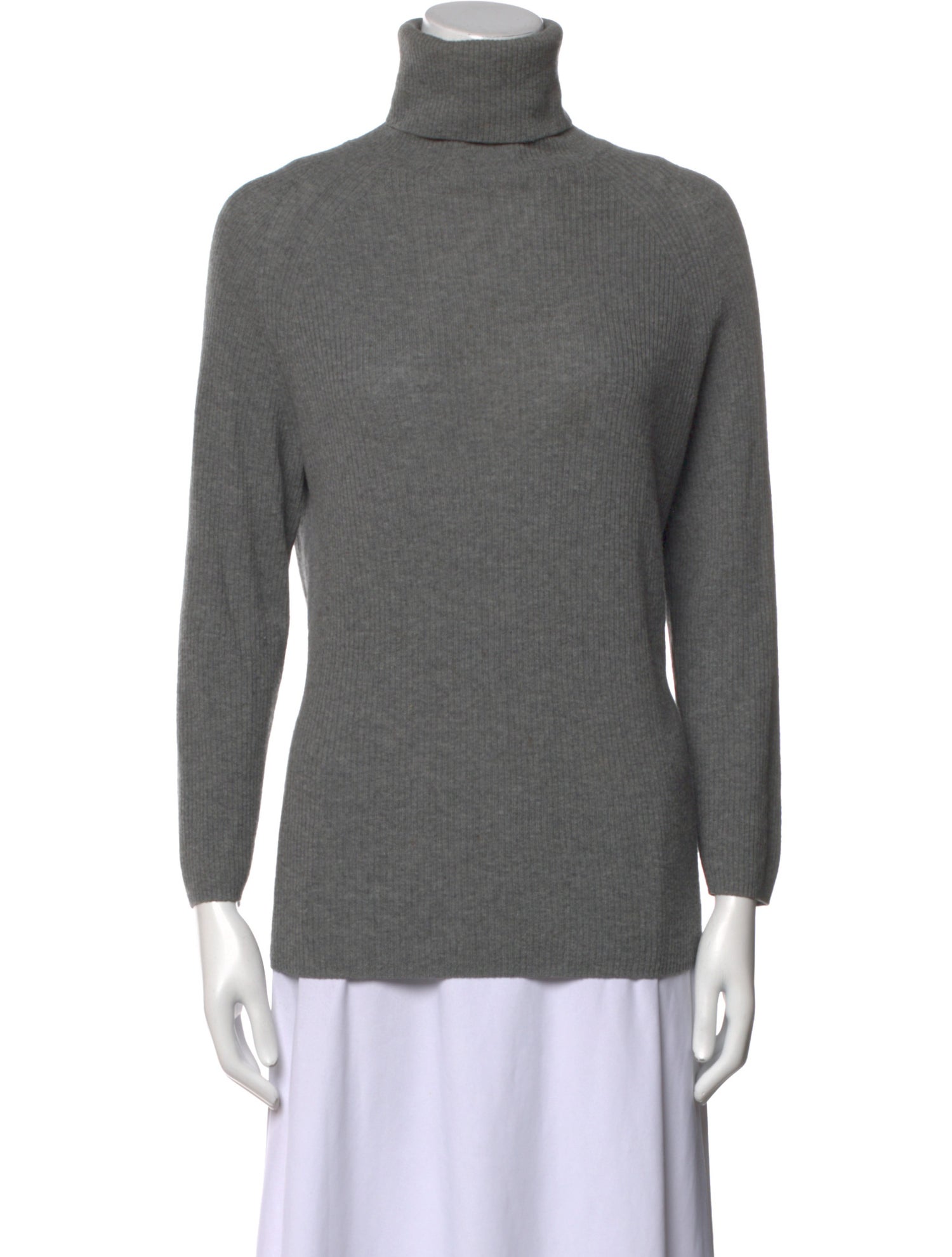 Neiman Marcus Cashmere Turtleneck Top