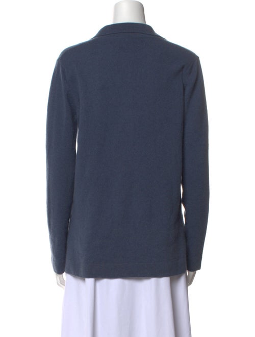 Neiman Marcus Cashmere V-Neck Sweatshirt