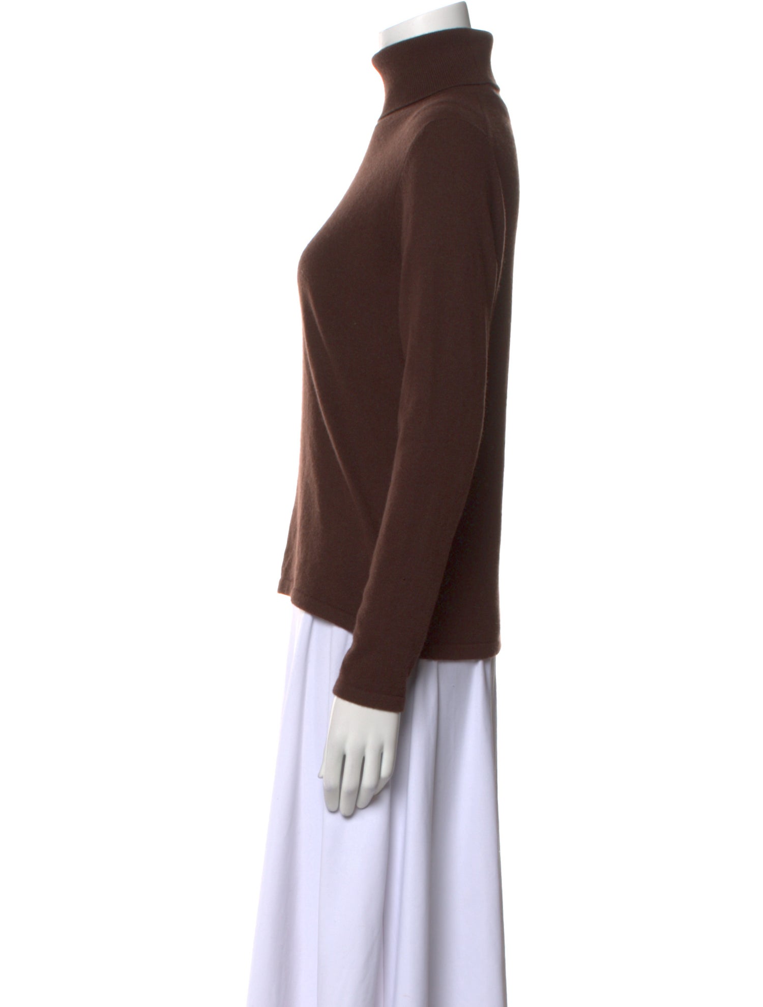 Neiman Marcus Cashmere Turtleneck Sweatshirt