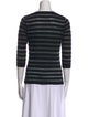 Neiman Marcus Cashmere Striped Sweater