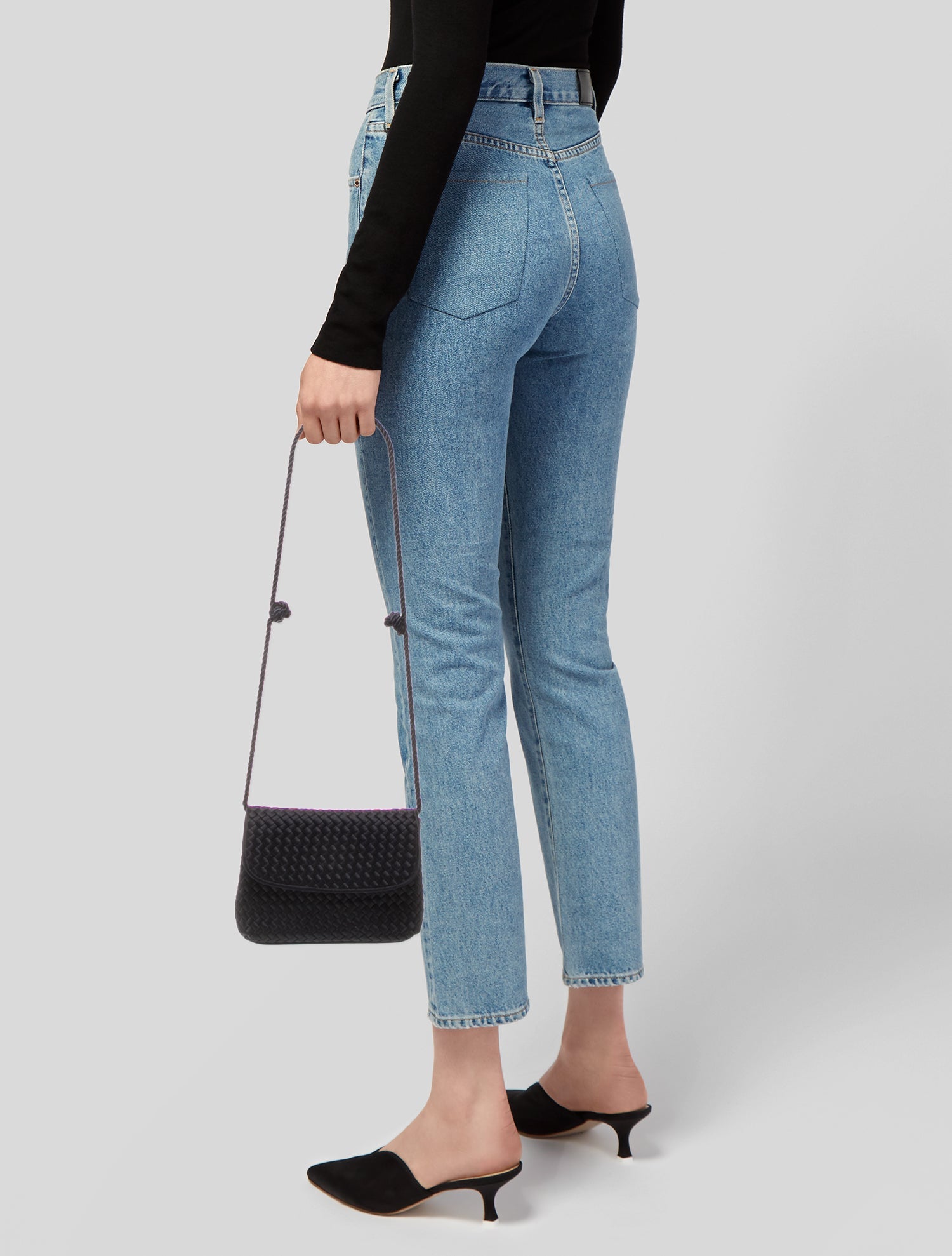 Neiman Marcus Satin Messenger Bag Vintage