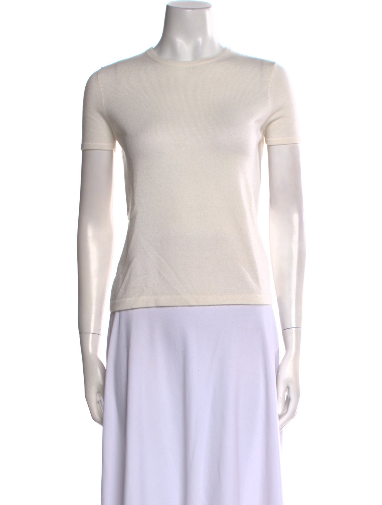 Neiman Marcus Cashmere Crew Neck Sweater