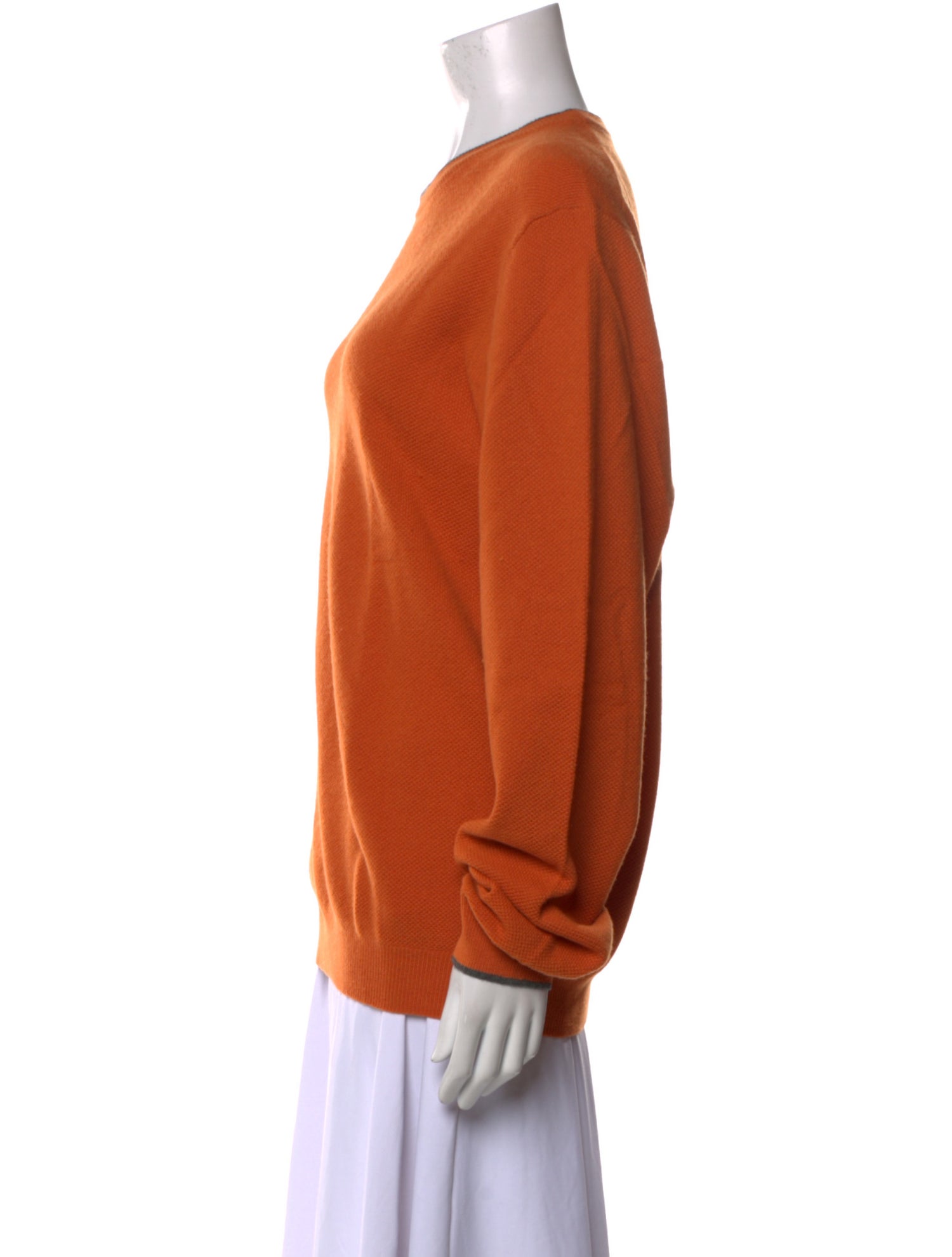 Neiman Marcus Cashmere Crew Neck Pullover